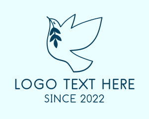 Religious - Christian Bird Worship logo design