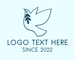 Aviary - Christian Bird Worship logo design