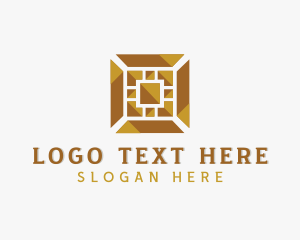 Contractor - Pavement Tile Flooring logo design