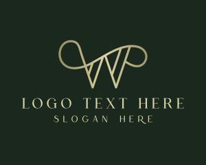 Classy Brand Letter W Logo