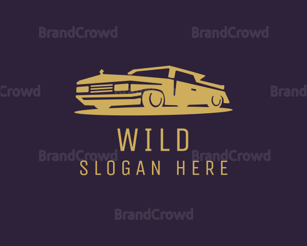 Elegant Car Transportation Logo