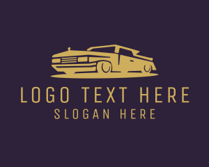 Limo - Elegant Car Transportation logo design