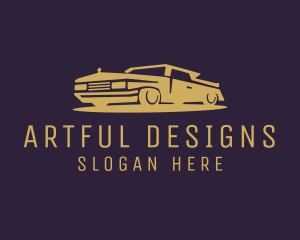 Illustration - Elegant Car Transportation logo design