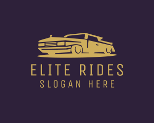 Limousine - Elegant Car Transportation logo design