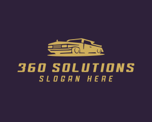 Elegant Car Transportation logo design