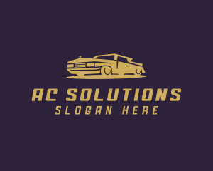 Elegant Car Transportation logo design