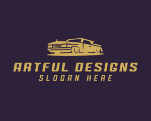 Elegant Car Transportation logo design