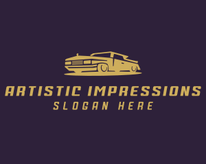 Elegant Car Transportation logo design