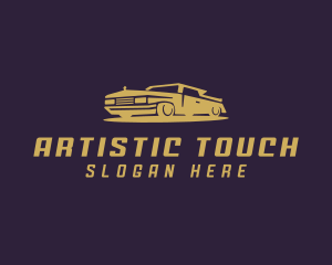 Elegant Car Transportation logo design