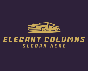 Elegant Car Transportation logo design