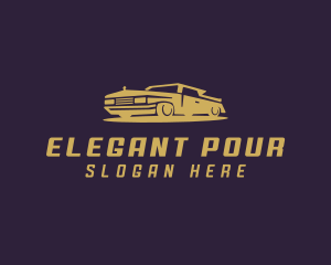 Elegant Car Transportation logo design