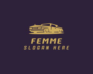 Elegant Car Transportation logo design