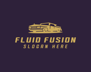 Elegant Car Transportation logo design