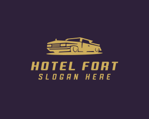 Elegant Car Transportation logo design