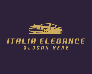 Elegant Car Transportation logo design