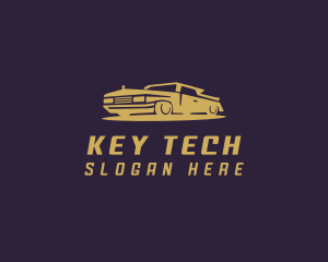 Elegant Car Transportation logo design