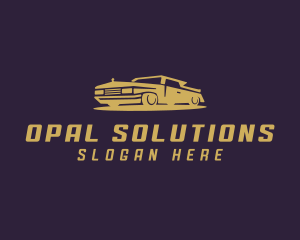 Elegant Car Transportation logo design