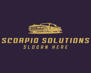 Elegant Car Transportation logo design