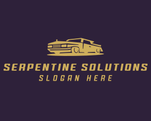 Elegant Car Transportation logo design