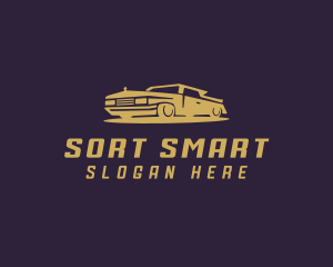 Elegant Car Transportation logo design