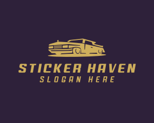 Elegant Car Transportation logo design