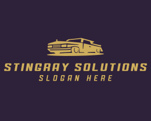 Elegant Car Transportation logo design