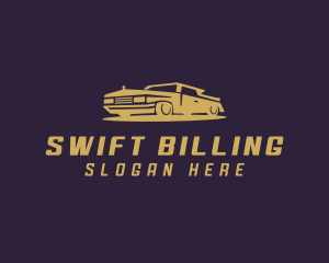 Elegant Car Transportation logo design