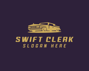 Elegant Car Transportation logo design