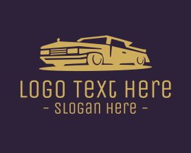 Cab - Vintage Classic Car logo design