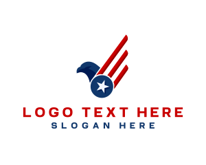 Veteran - American Eagle National Politics logo design