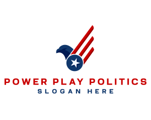 Politics - American Eagle National Politics logo design