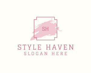 Stylist - Feminine Cosmetics Makeup Boutique logo design