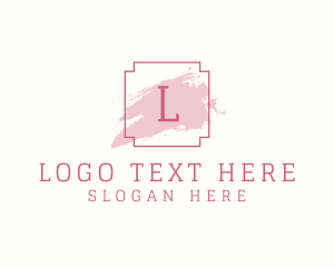 Feminine Cosmetics Makeup Boutique Logo