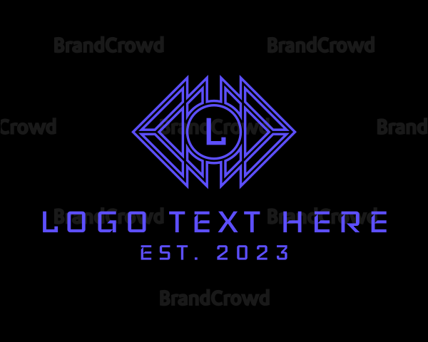 Modern Futuristic Technology Logo