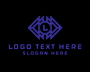 Modern Futuristic Technology  Logo