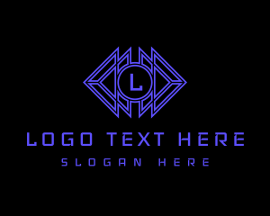 Futuristic - Modern Futuristic Technology logo design