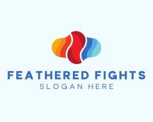 Colorful Cloud Weather logo design