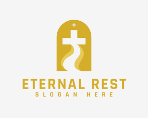 Cross Christian Chapel logo design