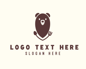 Food - Bear Food Restaurant logo design