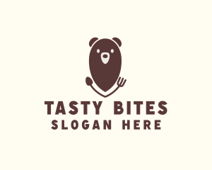 Bear Food Restaurant  logo design