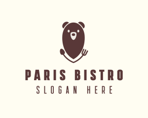 Bear Food Restaurant  logo design