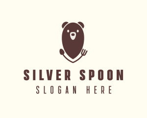 Bear Food Restaurant  logo design