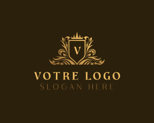 Royalty - Elegant Luxury Shield logo design
