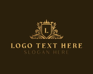 Regal - Elegant Luxury Shield logo design