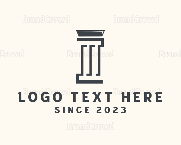 Architecture Legal Pillar Logo