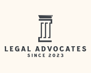 Architecture Legal Pillar logo design