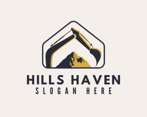 Industrial Builder Mountain logo design