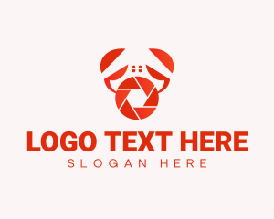Crab - Camera Shutter Crab logo design