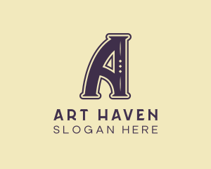 Elegant Antique Artisanal logo design