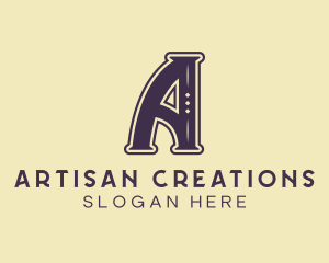 Elegant Antique Artisanal logo design